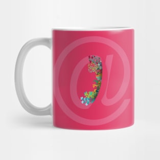 Tropical alphabet @ Mug